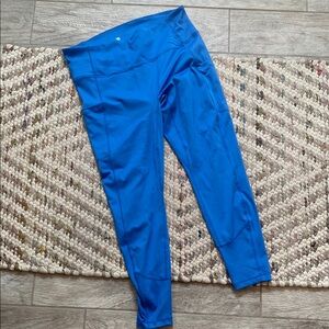 All In Motion-Blue Leggings-XL